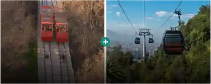 Funicular + Teleférico Pío Nono